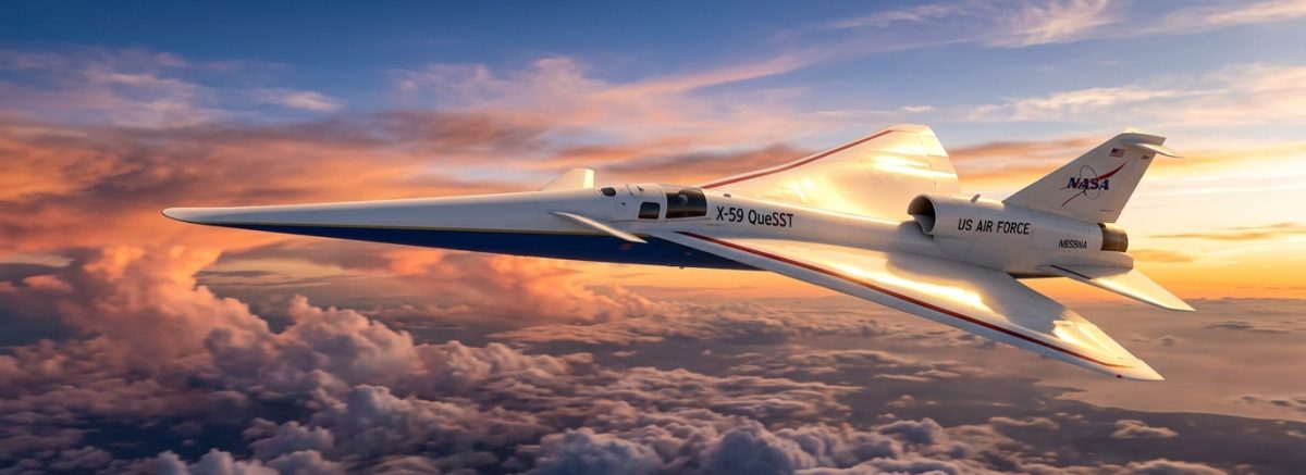 NASAs X-59 Poised for First Supersonic Flight