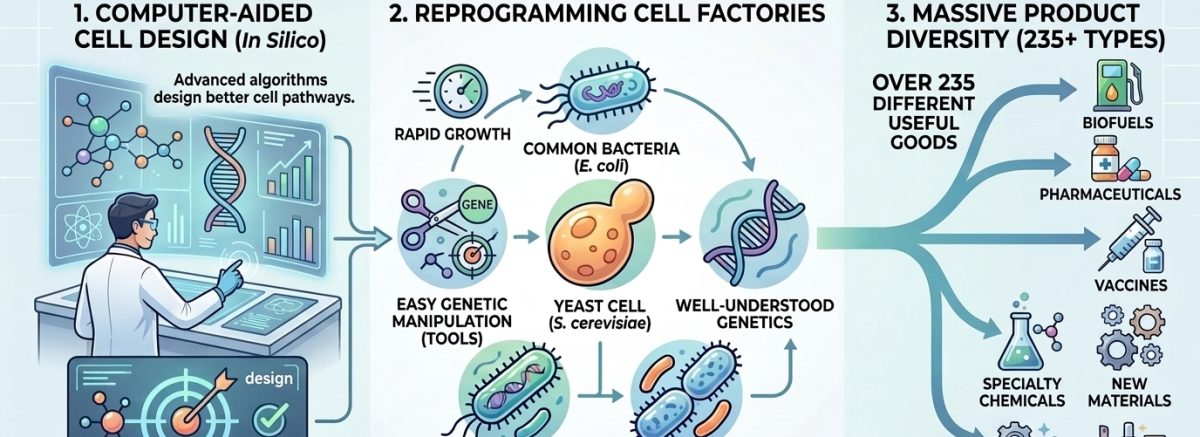 Microbial Cell Factories: Innovations in Sustainable Chemical Production