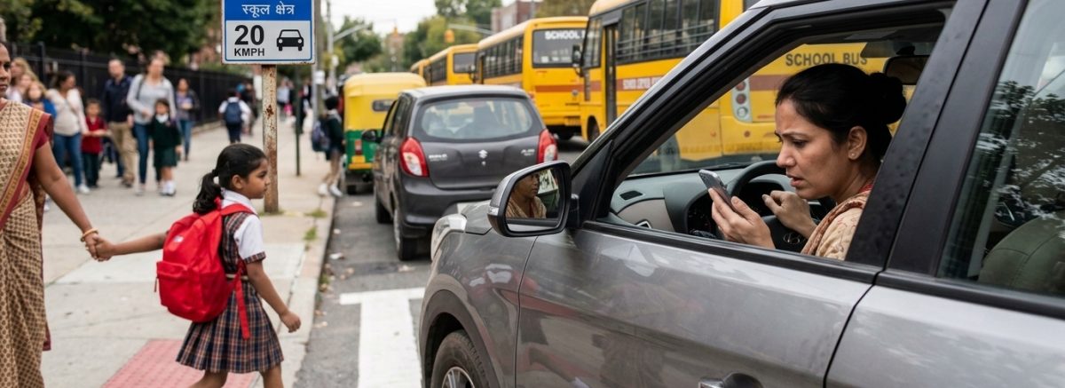 Concerns Raised Over Unsafe Driving Practices During School Drop-Offs