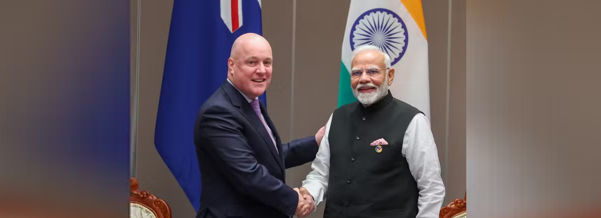 New Zealand Prime Minister Announces 57% of Exports to India Will Be Tariff-Free