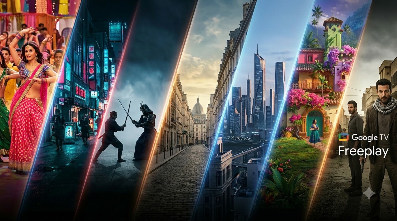 Thousands of New Free Movies and TV Shows Now Available on Demand via Google TV Freeplay