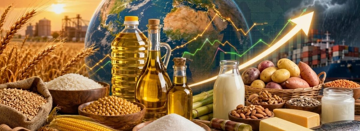 Global Food Prices Increase in July Due to Rising Costs of Cereals and Sugar