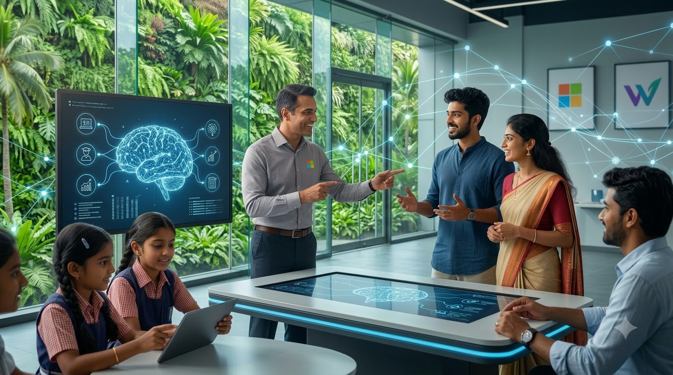 Microsoft supports Kerala edtech startup with ₹3.25 crore to accelerate AI innovation.