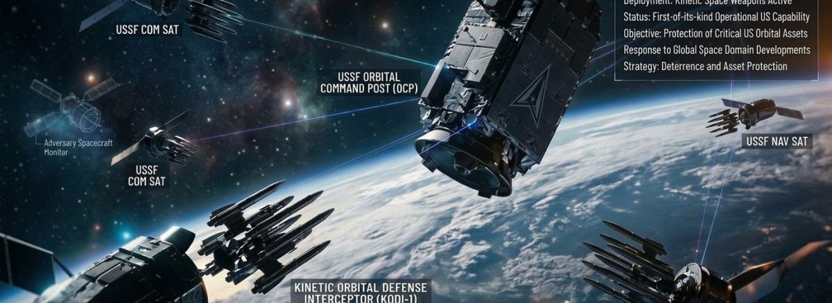 US Space Force confirms presence of weapons in orbit.