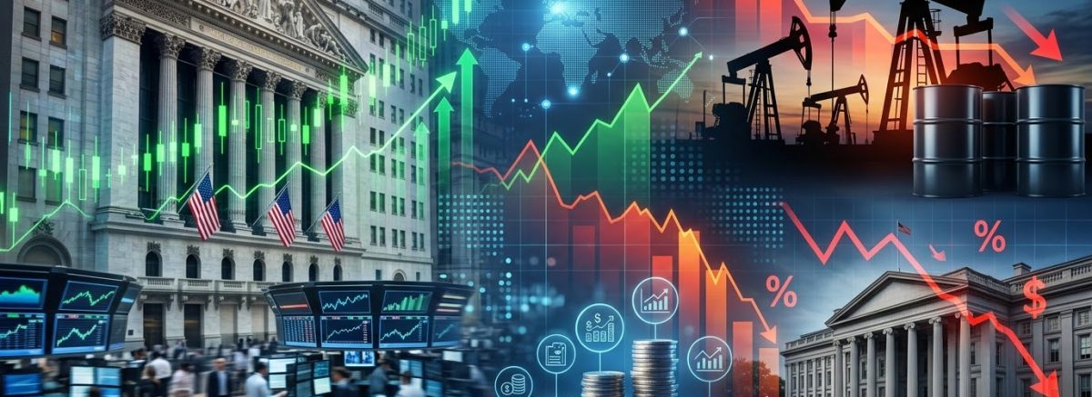 US Stock Market Update: Indexes Rise Following Key Inflation Data as Oil Prices and Treasury Yields Decline
