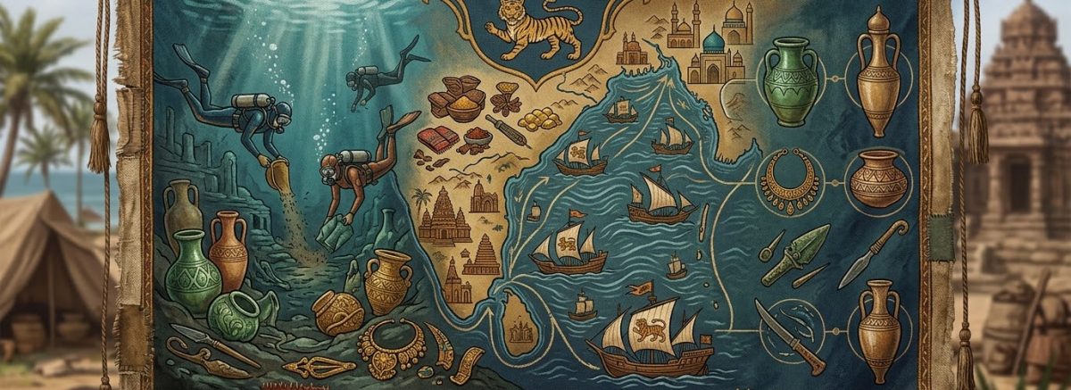 Underwater Excavations in Chola Capital Reveal Insights into Tamil Connections to West Asia