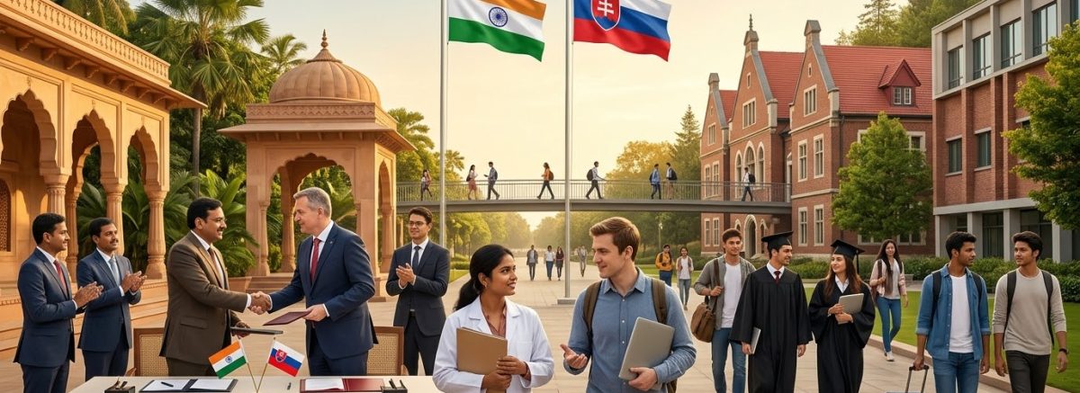 India and Slovakia Sign Memoranda of Understanding on Education Research and Talent Mobility